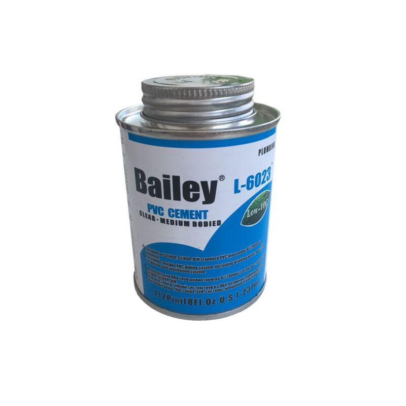 Клей для труб ПВХ Bailey L-6023 237 мл - Aquapolis | СКИДКИ!