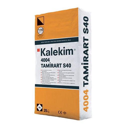 Ремонтная штукатурка Kalekim Tamirart S40 4004 (25 кг), высокопрочная, 4004 - Акваполис