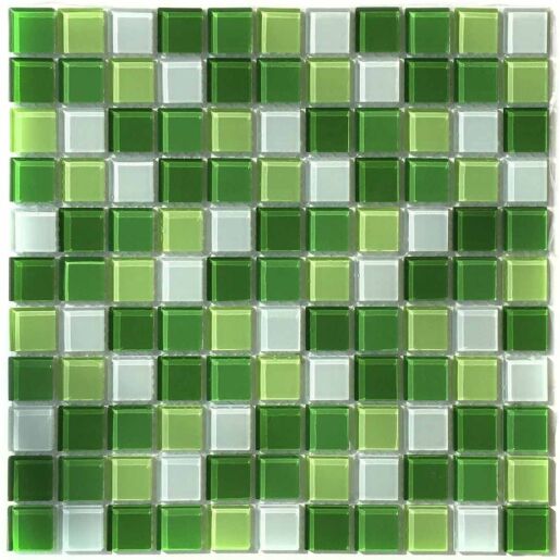 Мозаика стеклянная Aquaviva Сristall Green Light DCM173, DCM173 - Акваполис