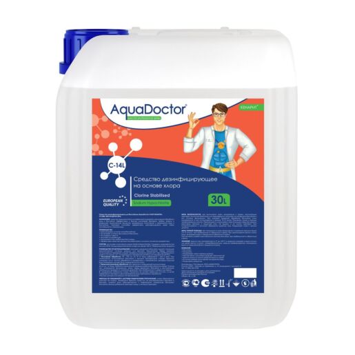 Гипохлорит натрия AquaDoctor CL-14 30 л., CL-14-30 - Акваполис
