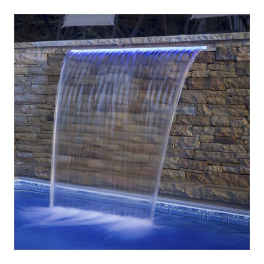 Стеновой водопад Aquaviva PB 300-25(L) с LED подсветкой (306х138х76 мм), PB300-25(L) - Акваполис