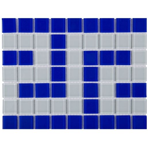 Фриз греческий Aquaviva Cristall сине-белый B/W, B/W - Акваполис
