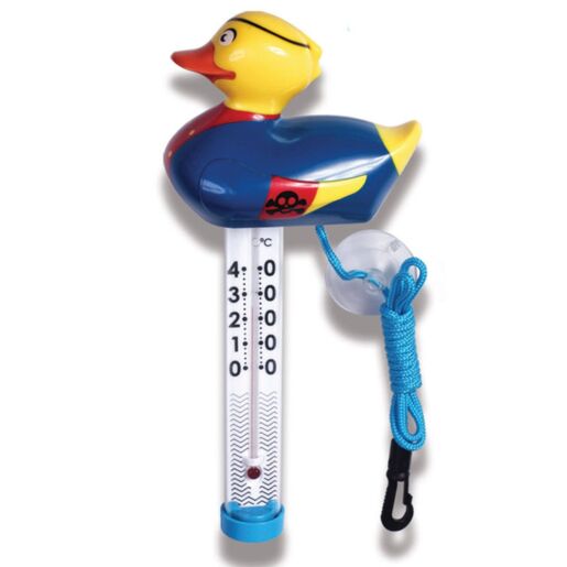 Термометр-игрушка Kokido TM08CB/18 Утка "Пират", TM08CB/18 - Акваполис