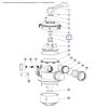 Уплотнительное кольцо Aquaviva для ротора крана 1,5"/2.0" Top Mount 2011022, 2011022 - Акваполис