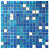 Мозаика стеклянная Aquaviva Cuba Dark, YF-MSLM02 - Акваполис