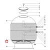 Сепаратор фильтра 1050-1250 мм Aquaviva, FILTER SCREEN - Акваполис