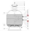 Свободный фланец фильтров Aquaviva D1050/1250 мм, FREE FLANGE - Акваполис