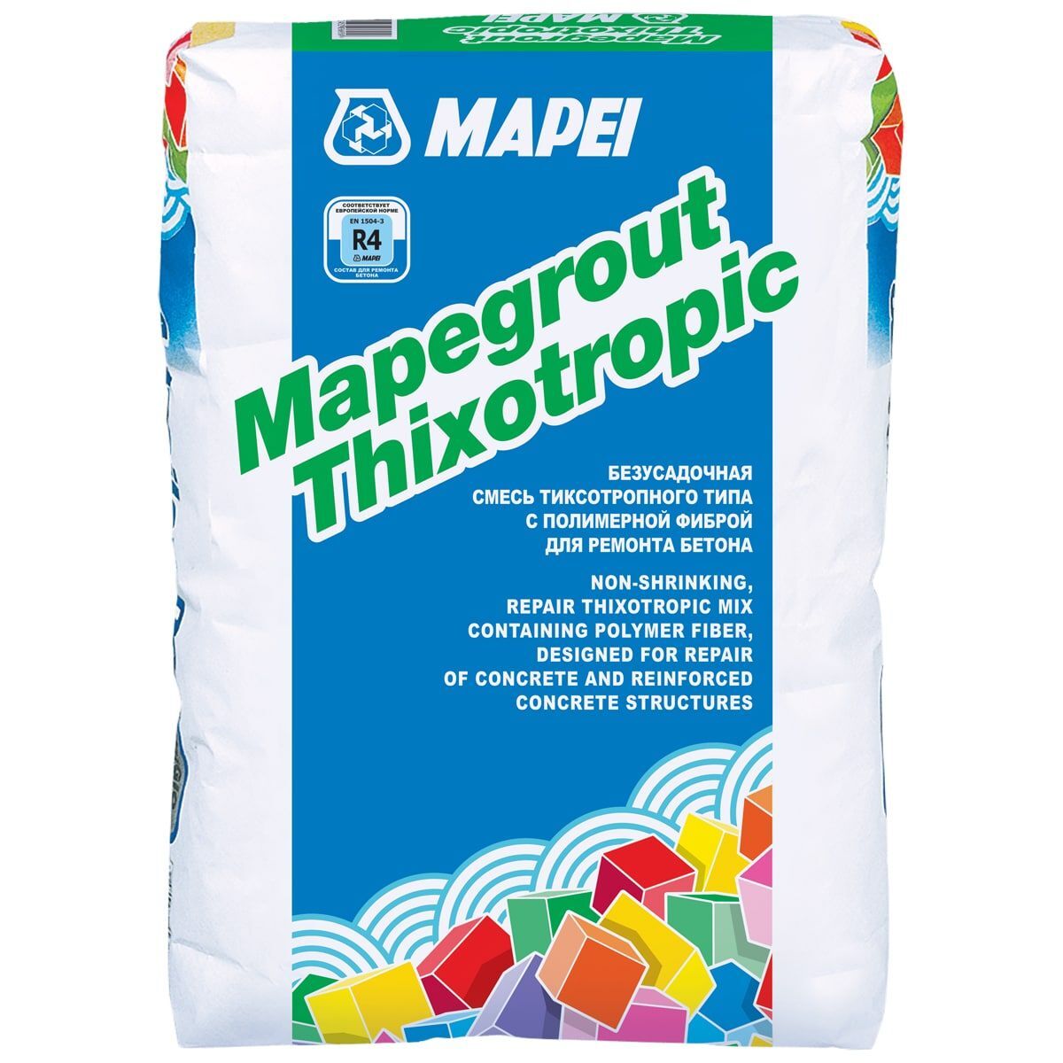 MAPEGROUT TIXOTROPIC, смесь для ремонта бетона 25 кг купить в  интернет-магазине Aquapolis