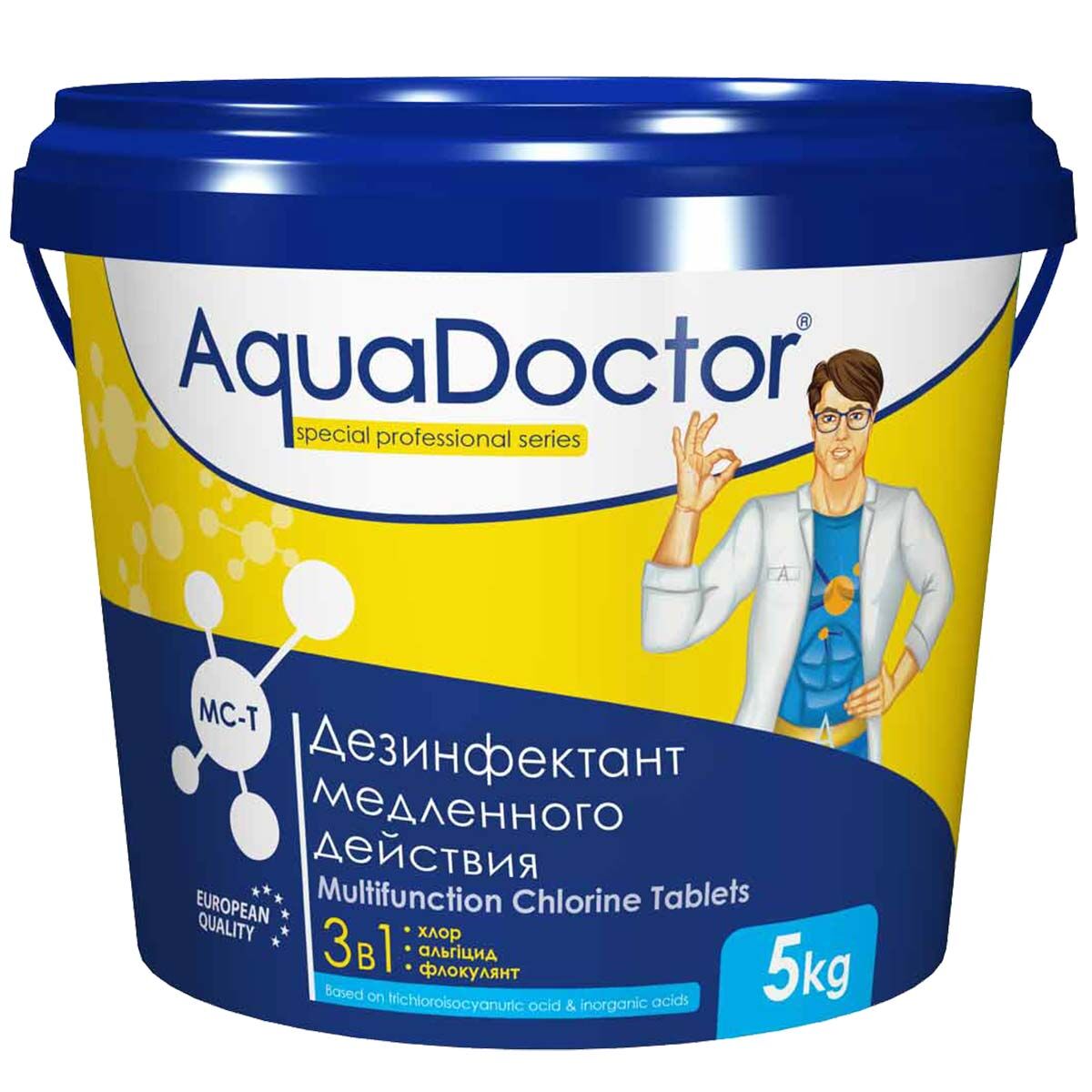 Средство по уходу за водой в бассейне AquaDoctor MC-T купить в  интернет-магазине Aquapolis