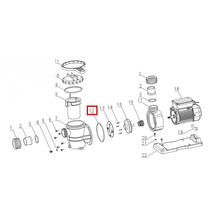 Сын ошибок трудных. (регулировка зазора крыльчатки помпы) - Lada 21074, 1,6 л, 2