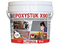 EPOXYSTUK X90 Эпоксидная кислотостойкая затирка 10 кг белая, EPOXYSTUK X90 С.00 - Акваполис