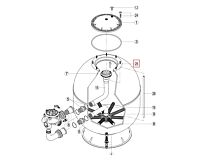 Клапан фильтра Hayward S360SLE Ø 900  NKX250120011300, NKX250120011300 - Акваполис