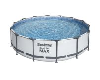 Каркасный бассейн Bestway 56950 (427х107 см) с картриджным фильтром, тентом и лестницей