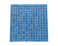 Мозаика стеклянная AquaViva Blue чип 20*20*4mm,  - Акваполис