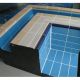 Плитка керамическая противоскользящая Aquaviva темно-голубая, 244х119х9 мм, YF-TCC05 - Акваполис