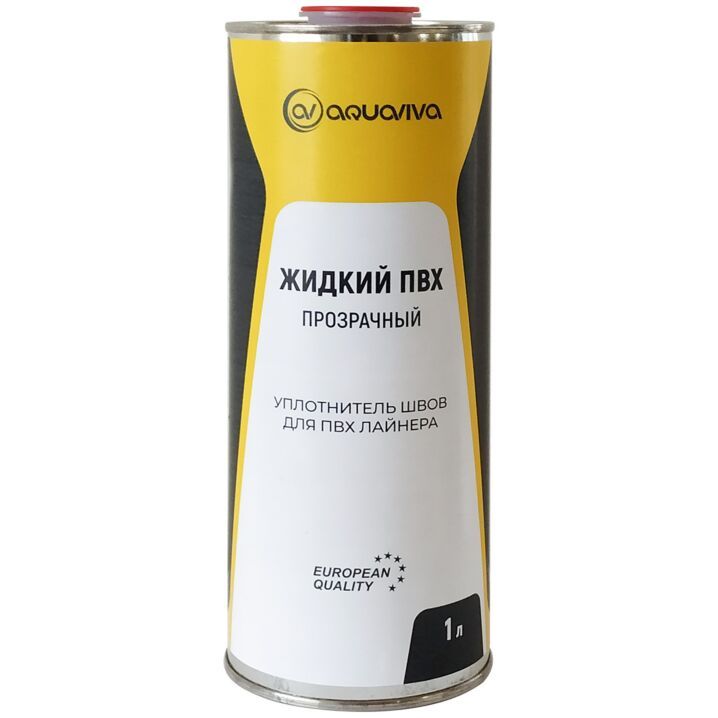 Жидкий ПВХ (бесцветный герметик) 1л купить в интернет-магазине Aquapolis