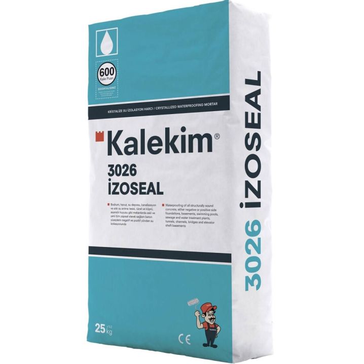 Гидроизоляционный кристаллический материал Kalekim Izoseal 3026