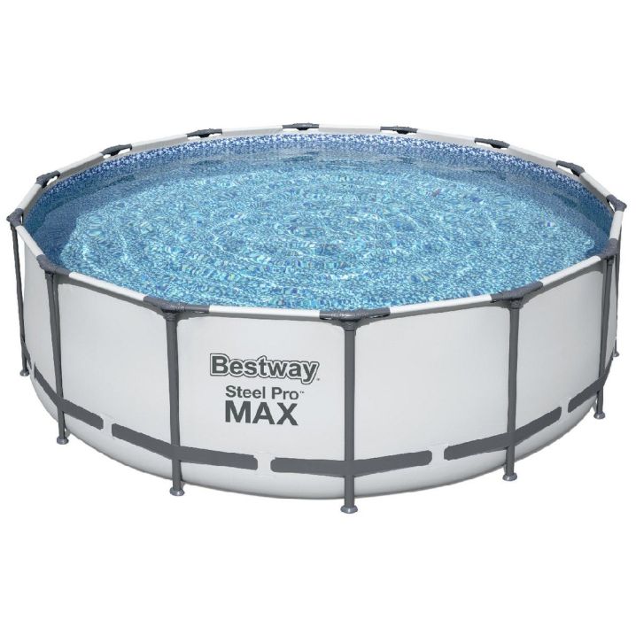 Каркасный бассейн Bestway 5612X (427х122 см) с картриджным фильтром, тентом и лестницей, 5612X - Акваполис