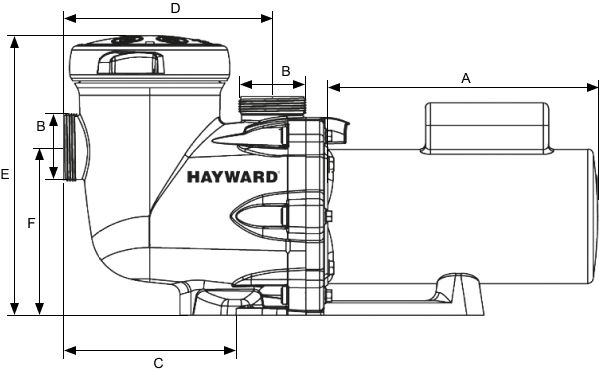 Насос Hayward Tristar SP32201 (220 В, 28 м3/ч, 2 HP)